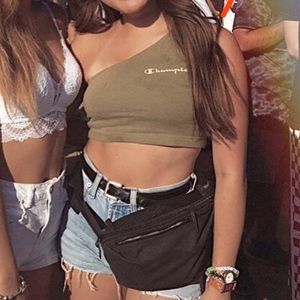 Champion Rework One Shoulder Crop Top